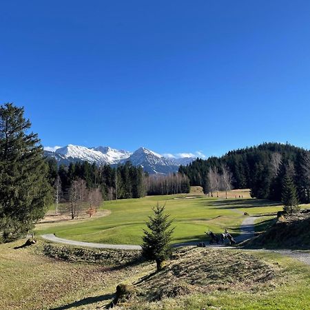 Panoramablick Ferienwohnungen Fischen im Allgaeu Exterior foto